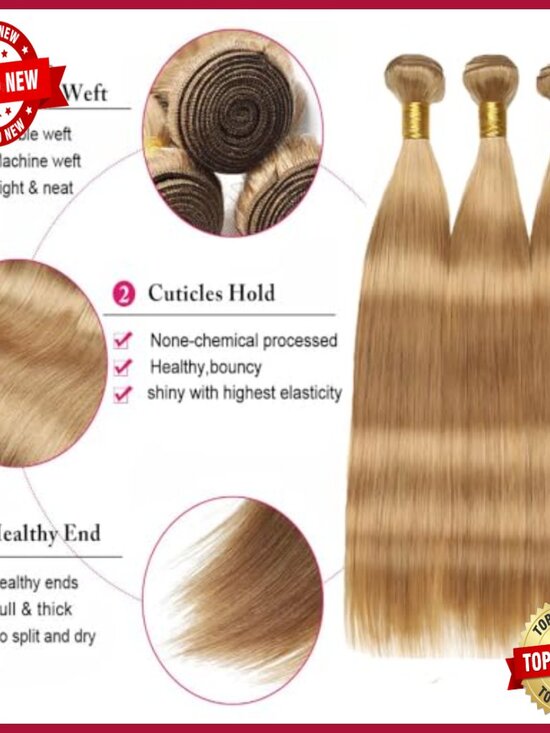 Human Hair Extensions Straight Bundles Unprocessed Peruvian Virgin 12-16 Inch main image 5